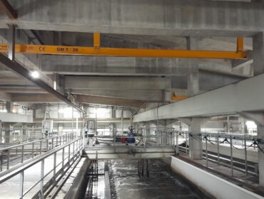 Fornecimento e Montagem de turbinas submersíveis nos desarenadores/ desengorduradores da Fábrica de Água de Alcântara – Águas do Tejo Atlântico