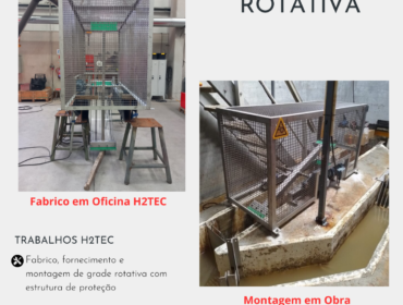 Grade Rotativa – Estação Tratamento Águas Residuais